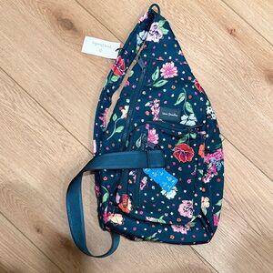 Vera Bradley Navy Floral Backpack